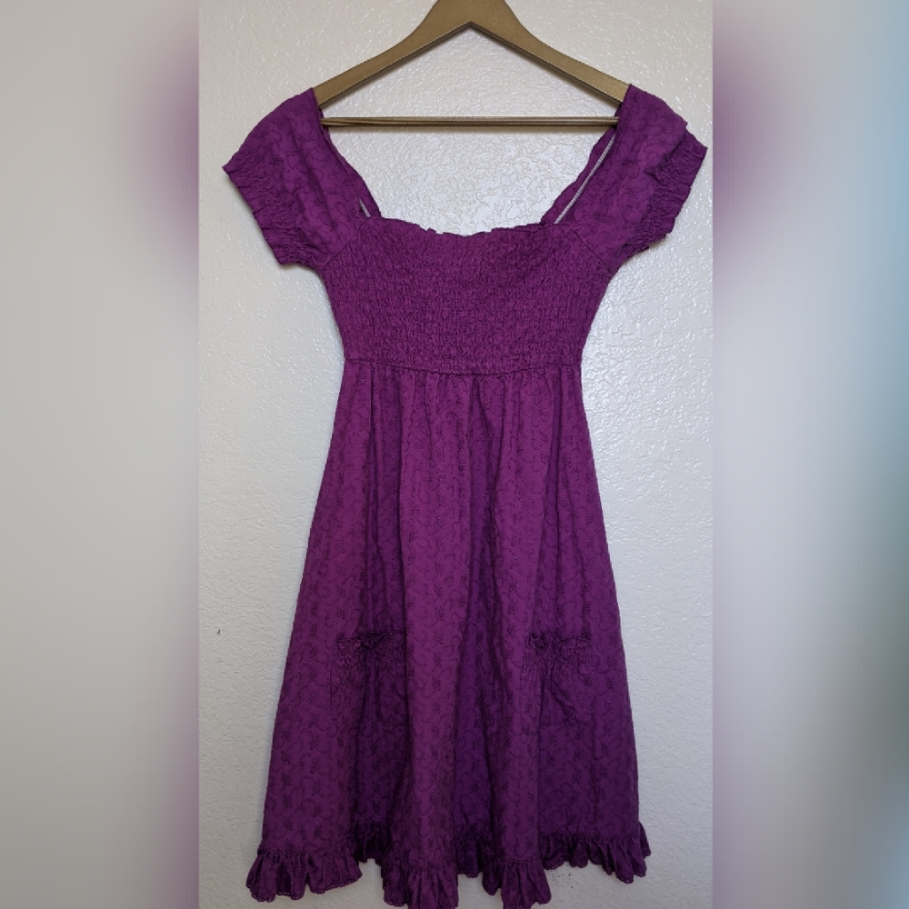 Susina Ruched Bodice Sundress, size S